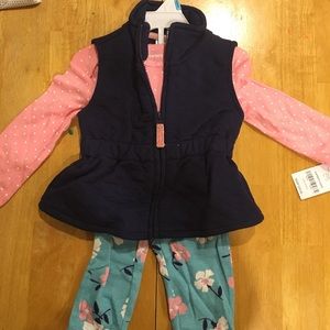 NWT Carter’s 6 months baby girl outfit